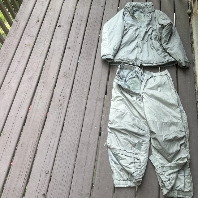 ECWCS Parka & Trousers Extreme Cold Weather Gen III Large ,level 7