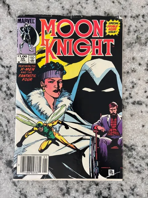 Moon Knight # 35 VG/FN Marvel Comic Book X-Men Wolverine Fantastic Four 14 J824