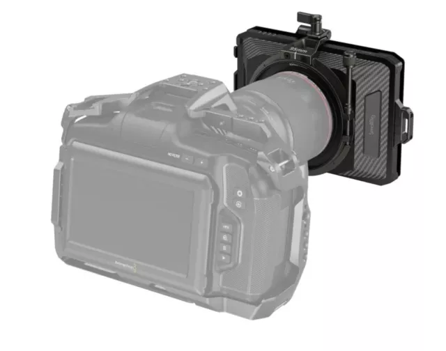 SmallRig Mini Matte Box Lite prend en charge plusieurs filtres 4 x 5,65 pouces/4