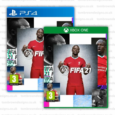Fifa 21 Cover Sadio Mane Pour Xbox Ps4 Liverpool Fc Fifa 21 Cover Cft Eur 6 38 Picclick Fr