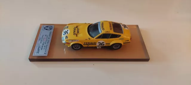 Le Phoenix Ferrari 365 GTB/4 Daytona GR4. Le Mans 72 Fabrik hergestellt. 127/150 1/43. 3