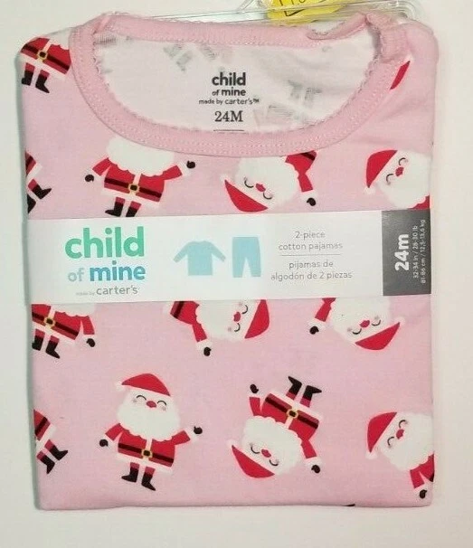 Child Mine Christmas Girls SHIRT PANTS NWT 2pc Set OUTFIT 18M 24M 3T SHIPS FAST