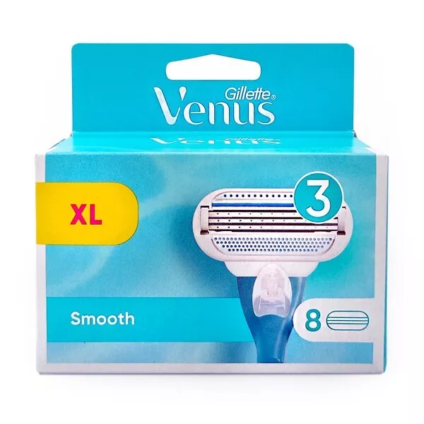 Gillette Venus Smooth Lames - 8er Paquet Emballage D'Origine I Femme Neuf (02)