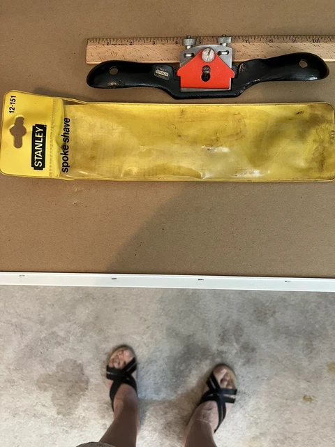 VINTAGE Stanley Spoke Shave #151 Woodworking with original case