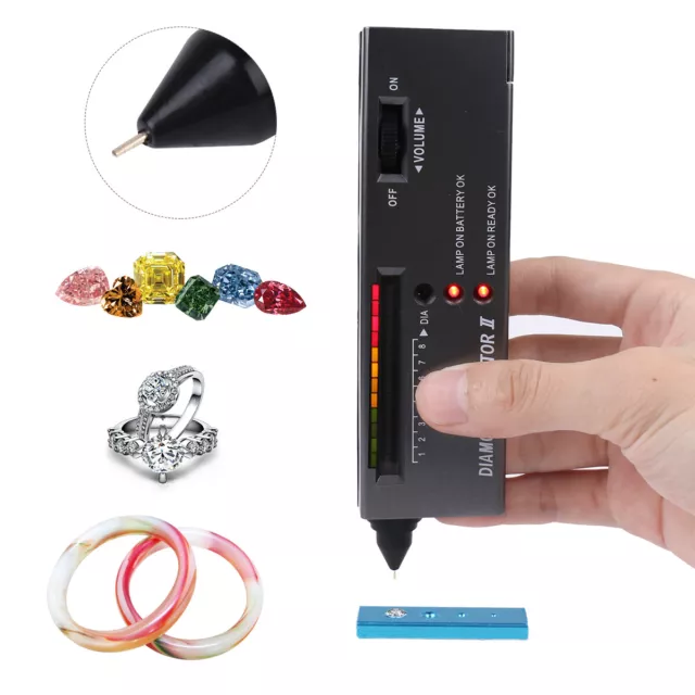 Portable Diamond Selector Gemstone Testing Digital Electronic Tester UK Stock