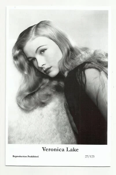 (Bx33) Veronica Lake Swiftsure Photo Postcard (27/123) Filmstar Pin Up Glamour