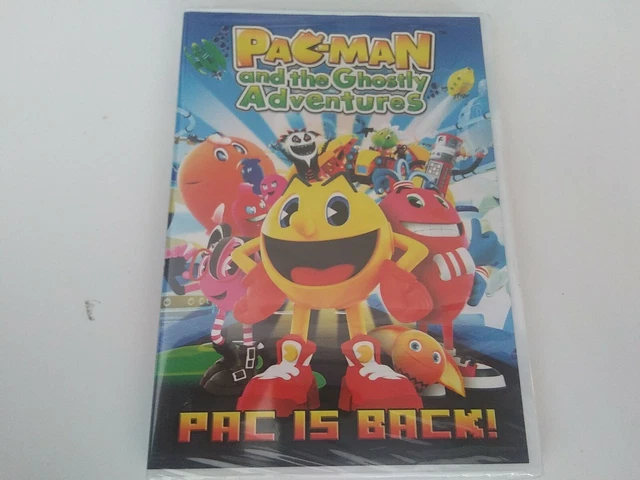 Pac Back PAC-MAN AND THE Ghostly Adventures: Pac Is Back (DVD, 2014) brand new ...