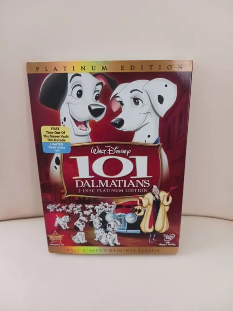 Walt Disney Original Classic 101 Dalmatians 2 DVD Disc Platinum Edition New