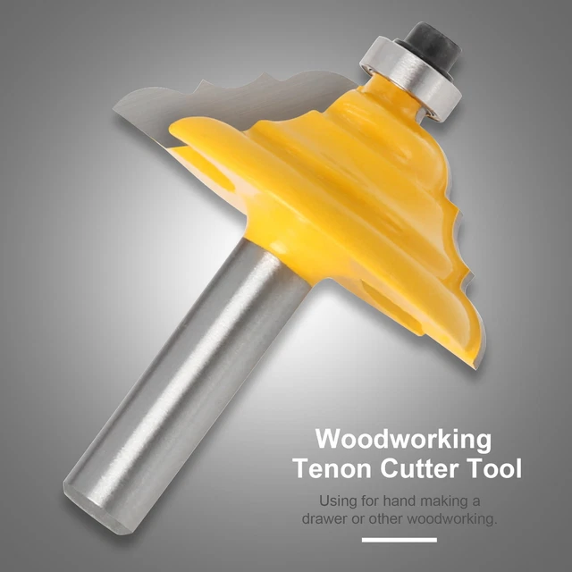 Molding Milling Cutter Stable Sharp Architectural Molding Router Bit Compact