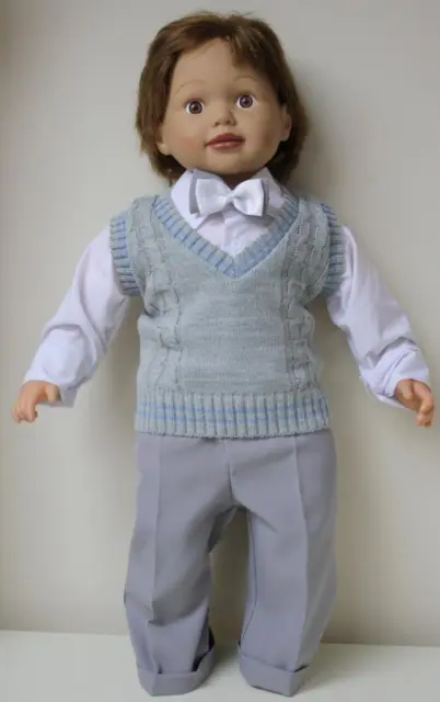 Baby Boy Toddler Grey 4 Piece Smart Outfit Christening Wedding Formal Party Set