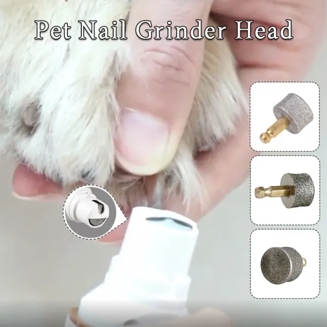 Smeriglia unghie cane gatto testa lucidante unghie elettrico ruota zampe animali domestici accessori