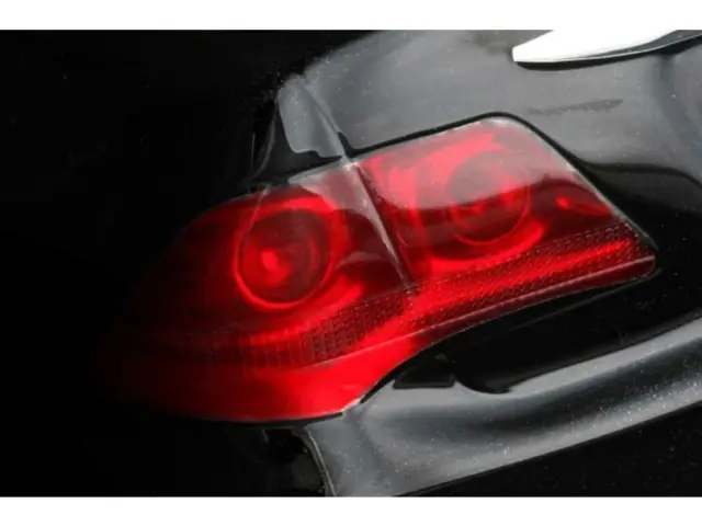 30 cm x 150 cm luci auto rosso medio tuning tinta solida involucro vinile
