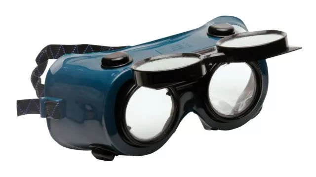 PORTWEST Gas Welding Goggles Flip Up Front Safety Shade 5 EN166 PW60