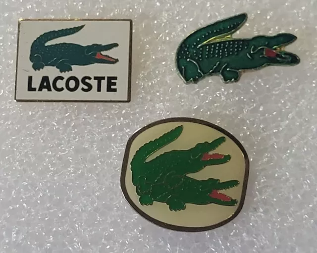 Pins Pin Crocodile Lacoste Mode Collection 3 Pins