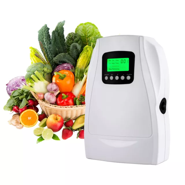 Ozone Generator Ozonator Air Purifier Water Food Vegetable Sterilizer 500mg/H US
