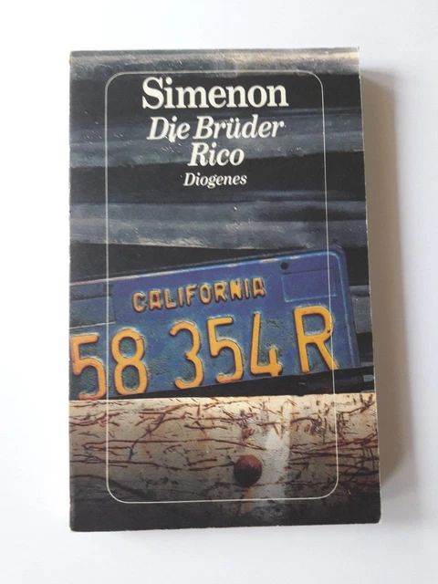 Die Brüder Rico, Georges Simenon, Diogenes TB, detebe 21020