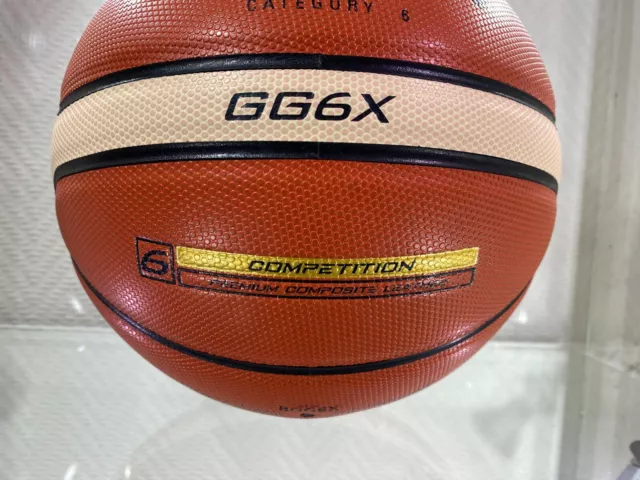 Molten GG6X Damen Basketball FIBA Größe 6 Ball Synthetik Leder BGG6X NEU 2