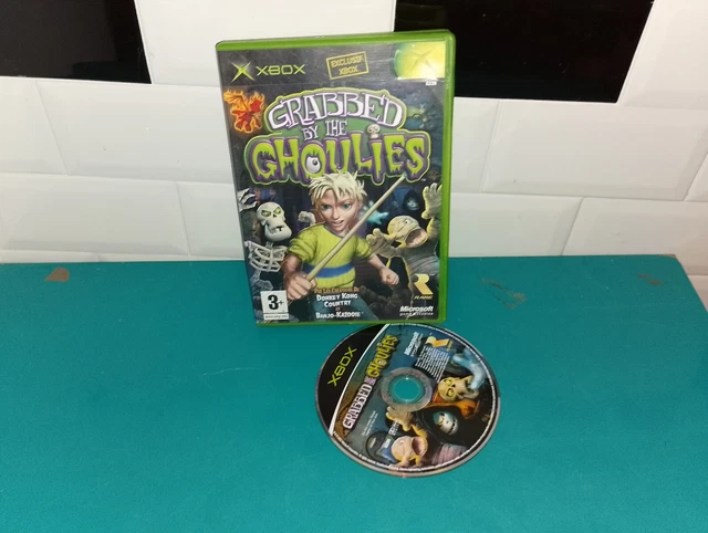 Jeu Xbox Grabbed By The Ghoulies – Rare, Complet, Très Bon état – FR PEGI 3