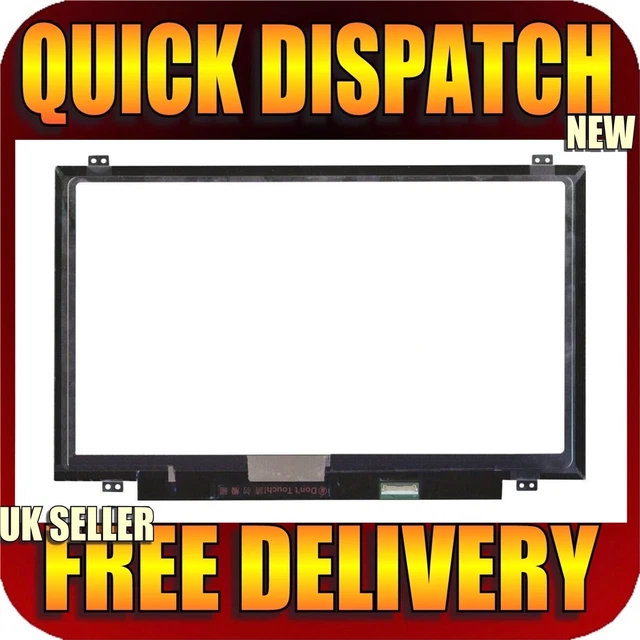 Compatible With Dell 0MNP4W 14" IPS LED LCD Laptop Screen FHD Display Panel