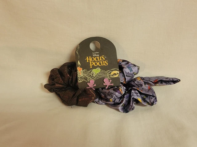*NWT* Disney Hocus Pocus Accessories (2ea Scrunchies, 1pr Earrings)