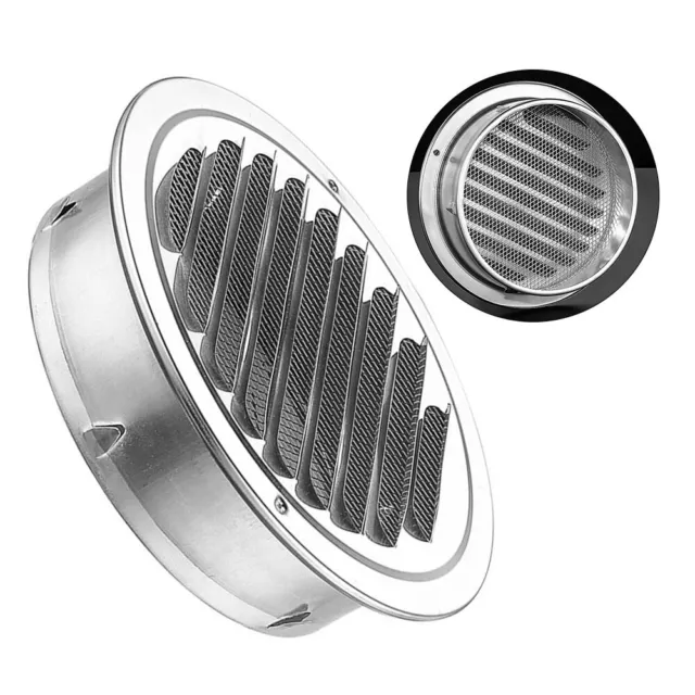 Effective Insect Protection Ventilation Grille for Round Hole Mounting