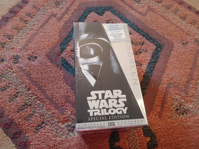 Star Wars Trilogy (VHS, Special Edition Platinum Widescreen Edition) New Sealed!