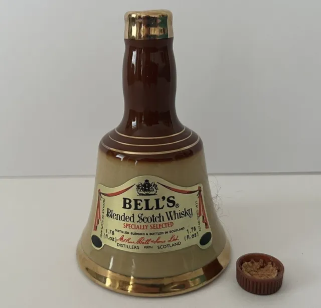 Vintage Wade Bell's Scotch Whisky Decanter Perth Scotland Empty