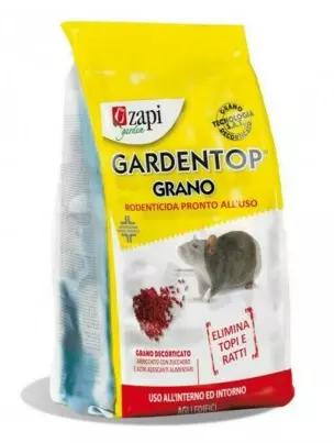 GARDENTOP GRANO ZAPI 1,5 Kg. rodenticida pronto all’uso contro topi e ratti