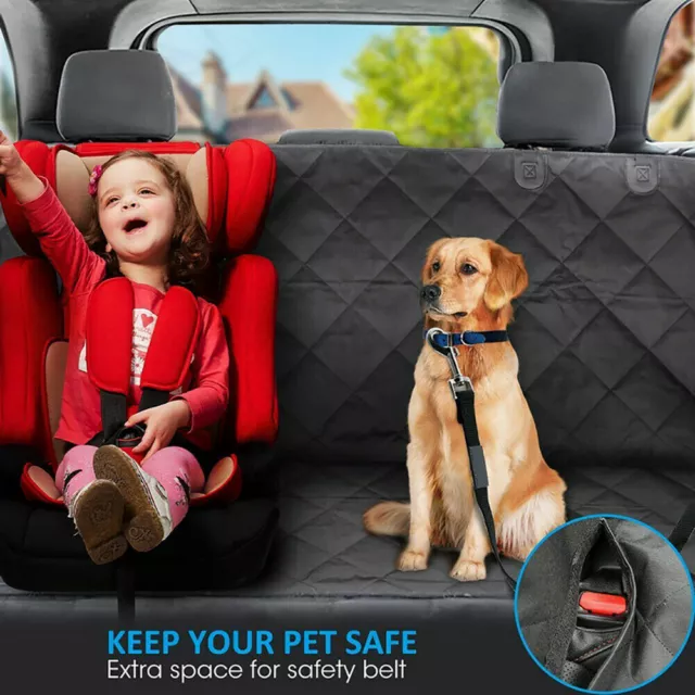 Premium Pet Car Seat Cover Hammock NonSlip Protector Mat Waterproof Cat Dog Back 2