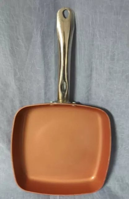 Copper Chef 9.5" Square Non-Stick Frying Pan - no lid