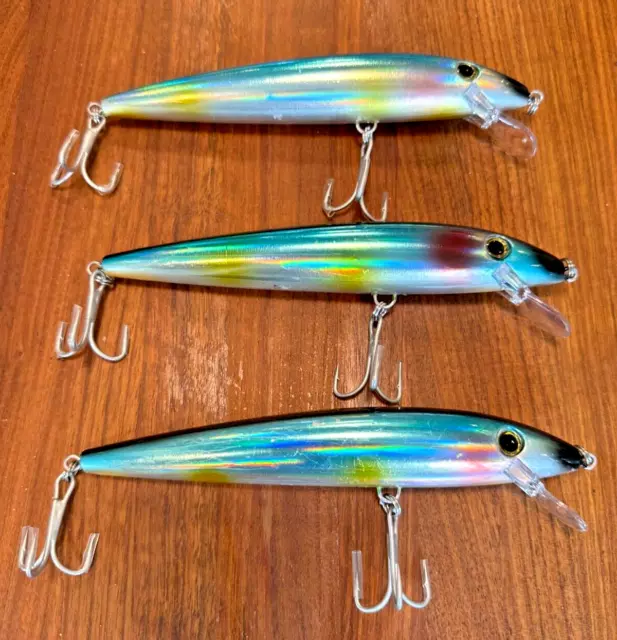 WILEY 5.5 MUSKIE Killer Jointed Lures - Made by Dale Wiley, Ellwood City,  PA $47.00 - PicClick