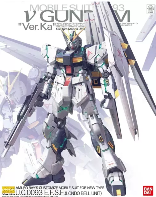Bandai: Gundam Mg - Rx-93 Nu Gundam Ver. Ka