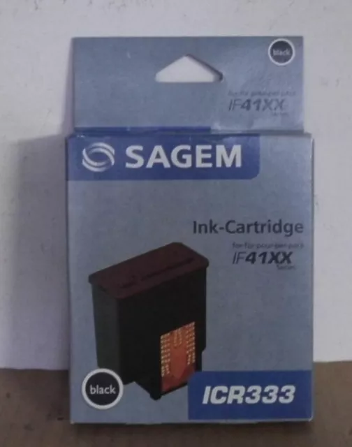 Original Sagem ICR333 Tintenpatrone black für Phonefax IF4125 IF4155 OVP