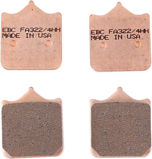 Aprilia RST Futura 1000 2002-2004 EBC Pastiglie freno anteriori sinterizzate ""HH"" FA322/4HH