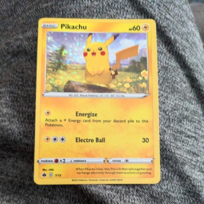 pokemon mcdonalds pikachu holo