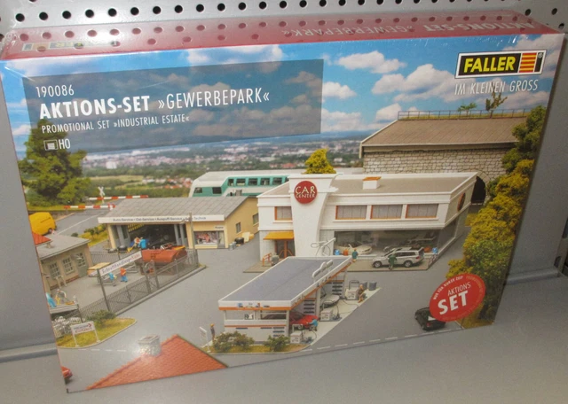 Faller H0 - 1255/190173 - Ensemble De Construction De Trains Miniatures 2 Divers Kits De Construction