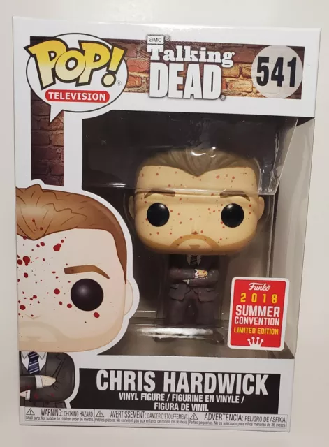 Funko POP! Talking Dead Chris Hardwick 2018 Summer Convention Bloody Vaulted