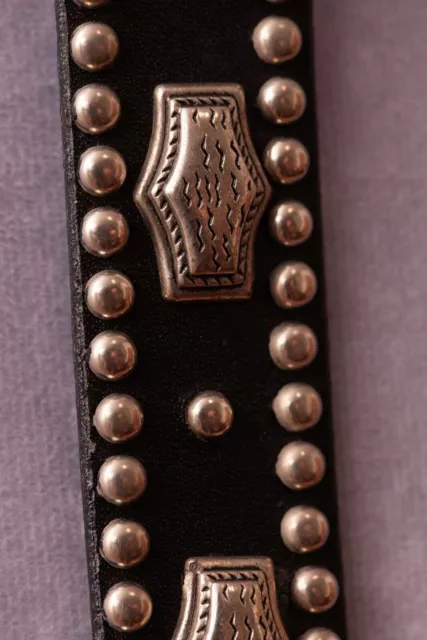 VINTAGE CARDANRO LEATHER Studded Belt $12.00 - PicClick