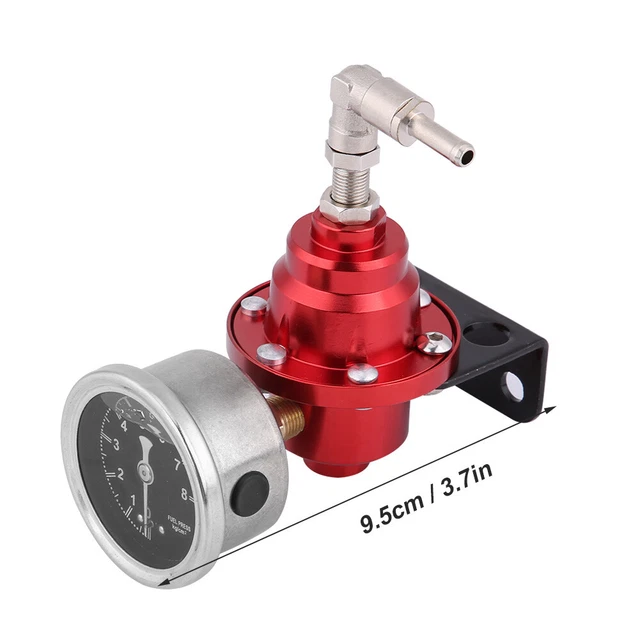 Bellissimo nuovo alluminio nuovo nuovo olio regolatore pressione carburante regolabile 160psi 1: 1