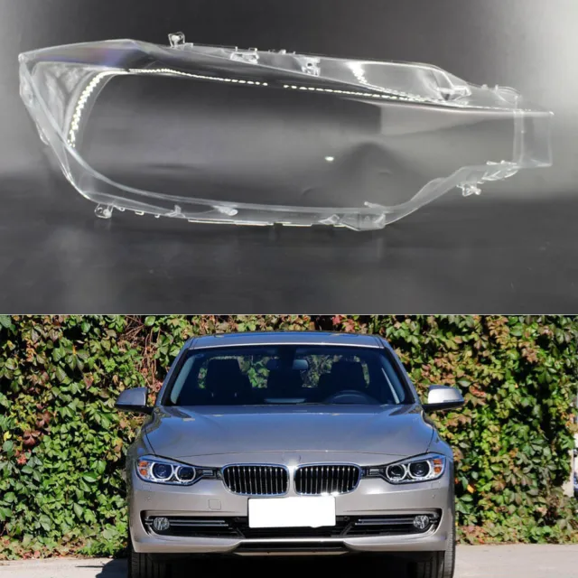 Car Headlight Lens Cover Shell Right Side Fits BMW F30 F31 F35 2013-2016