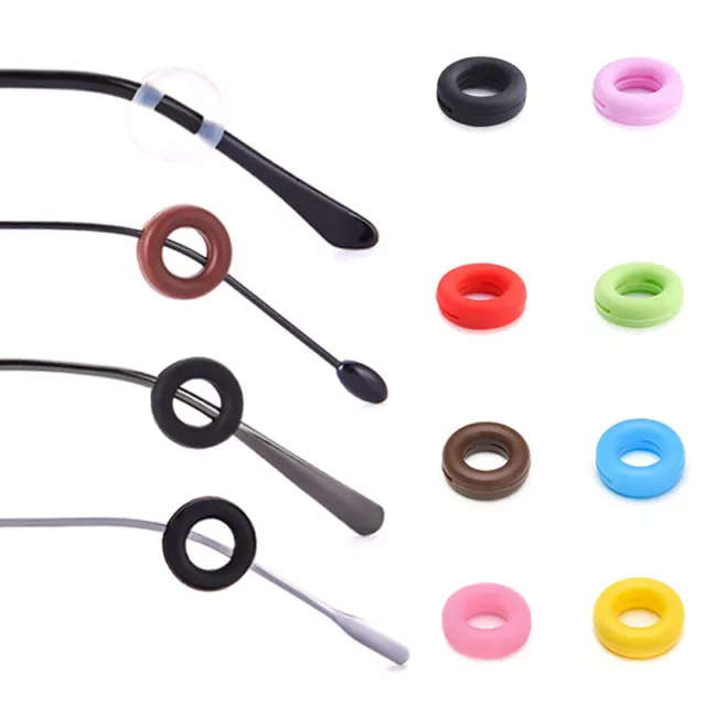 5 Pairs Silicone Ear Hooks Tip Anti Slip Glasses Eyeglasses Grip Temple Holder