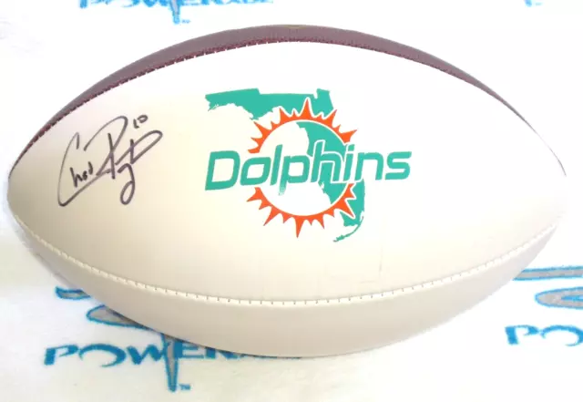 CHAD PENNINGTON SIGNED NFL LOGO FOOTBALL - Miami Dolphins - J.S.A. Certified