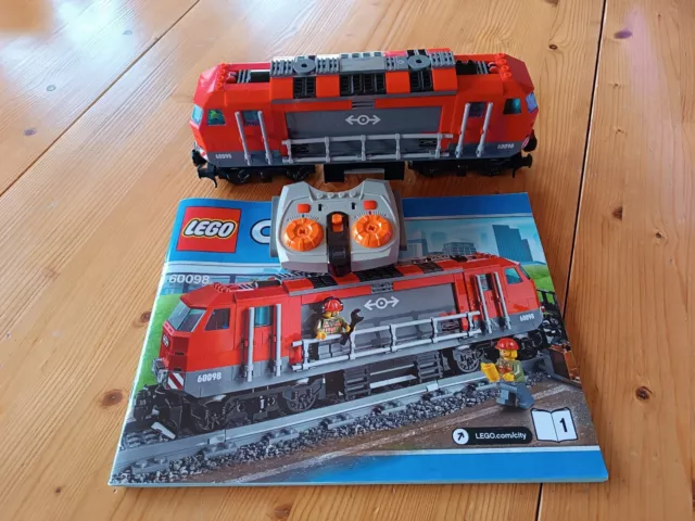 Lego City Eisenbahn Lok aus Set 60098  mit Power-Funktion.