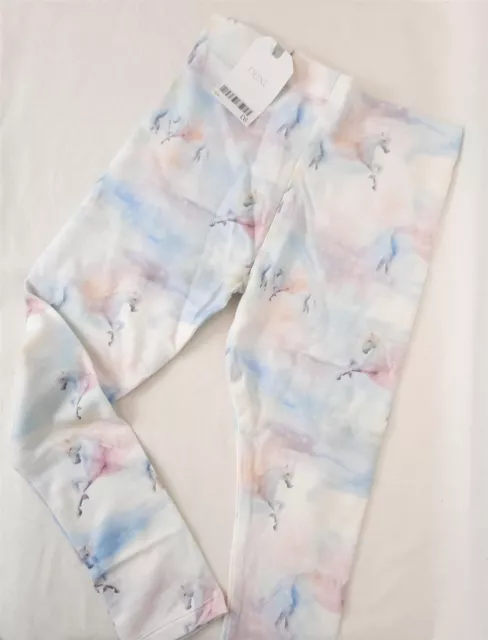 Girls' Cotton Unicorn Leggings Stretch Trousers Joggers Ex-Chainstore Kids' New