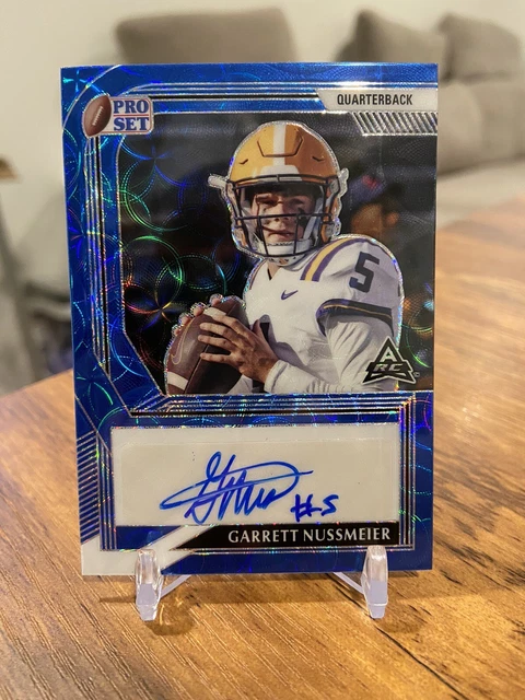 Garrett Nussmeer LSU Tgers Auto De Cut /10