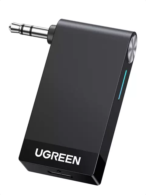 UGREEN Aux Bluetooth Adapter Auto Für Freisprechanruf Und Musik Hören Beim Fahre