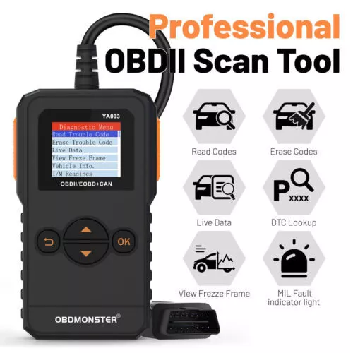 Check Engine Fault Diagnostic OBD2 Scanner Code Reader Car For 2009-14 Ford F150