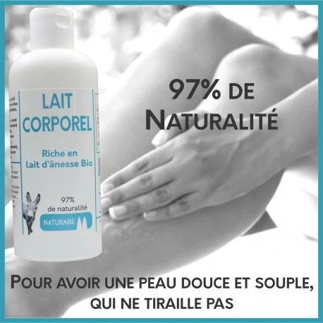 Lait Hydratant au Lait d'Anesse - 200 ml - 20 %