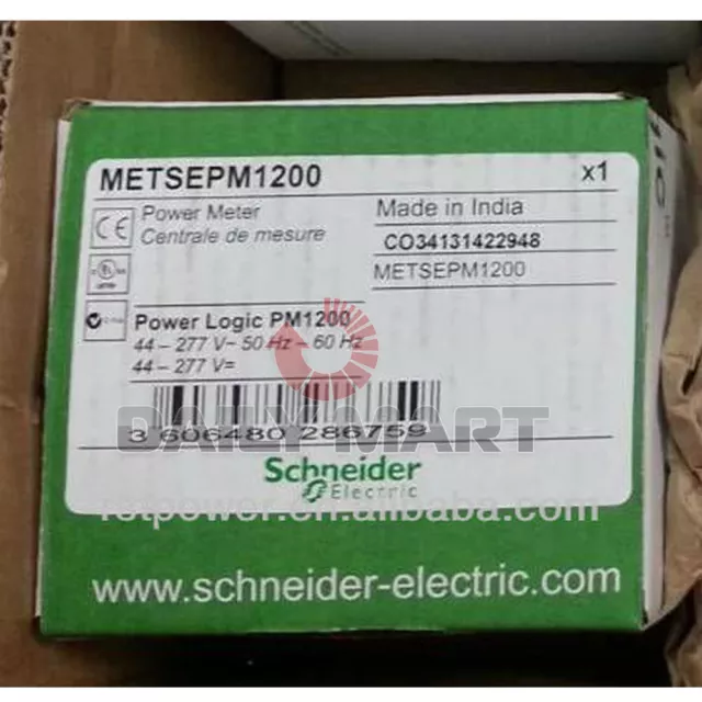 New   Power Meter w/ Communication METSEPM1200 PowerLogic PM1200