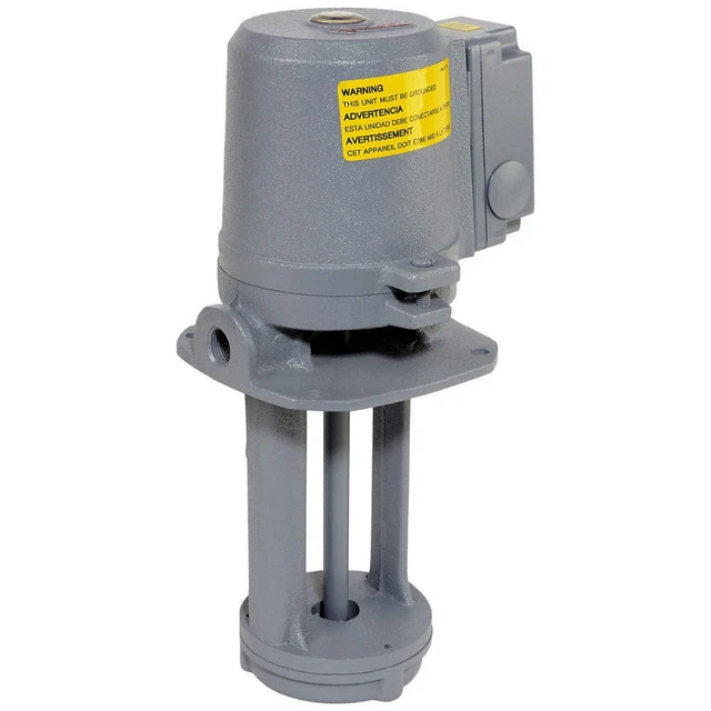 GRAYMILLS IMV08-E Machine Tool Pump,1/8 hp, 115/230V AC